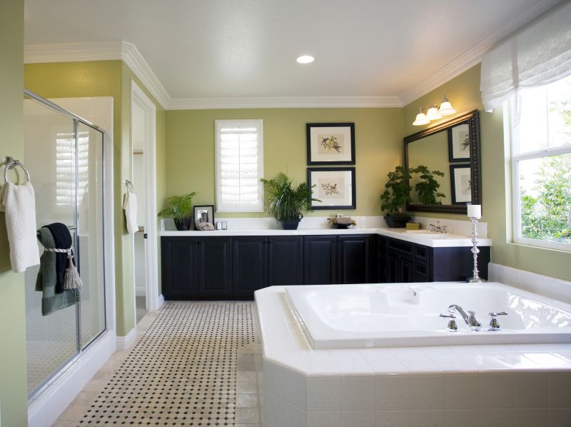 Spa-Style Bathroom with Natural Elements