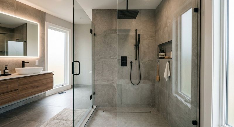Shower Enlargement detail